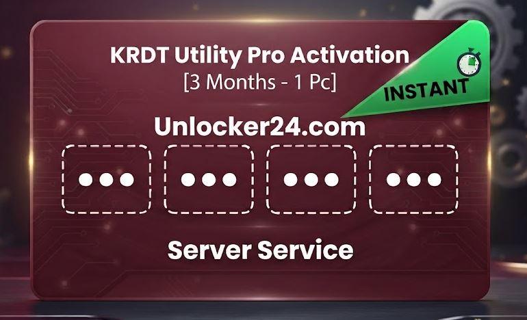 KRDT Utility Pro Activation [3 Months - 1 Pc]